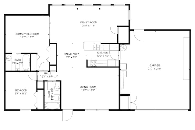 309 NE Jonquil St, Port Saint Lucie, FL 34983 - view of property floor plan