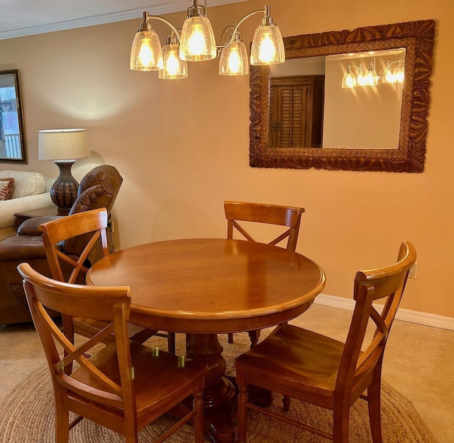 1868 SW Palm City Rd Unit 304, Stuart, FL 34994 - dining area featuring ornamental molding and baseboards