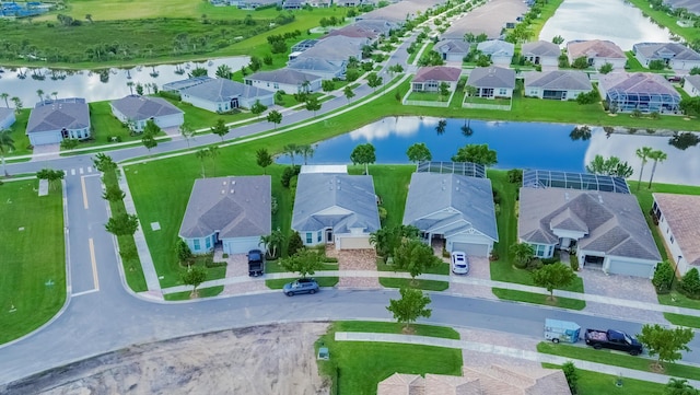 12736 SW Cattleya Ln, Port Saint Lucie, FL 34987 - aerial view of residential area with a large body of water