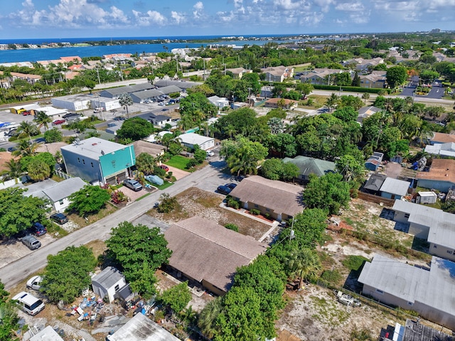 7891 Loomis St Unit 7891/7893, Lake Worth, FL 33462 - aerial view of residential area featuring a large body of water