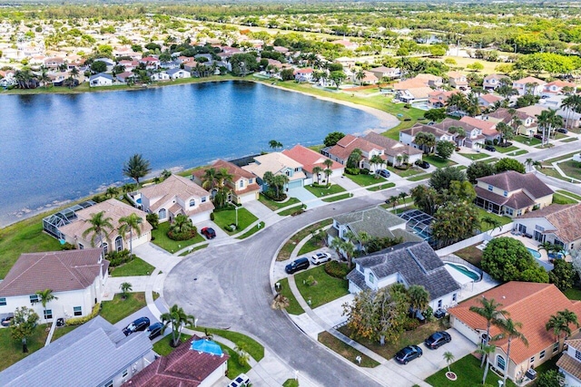 7141 Charleston Point Dr, Lake Worth, FL 33467 - aerial view of residential area with a nearby body of water