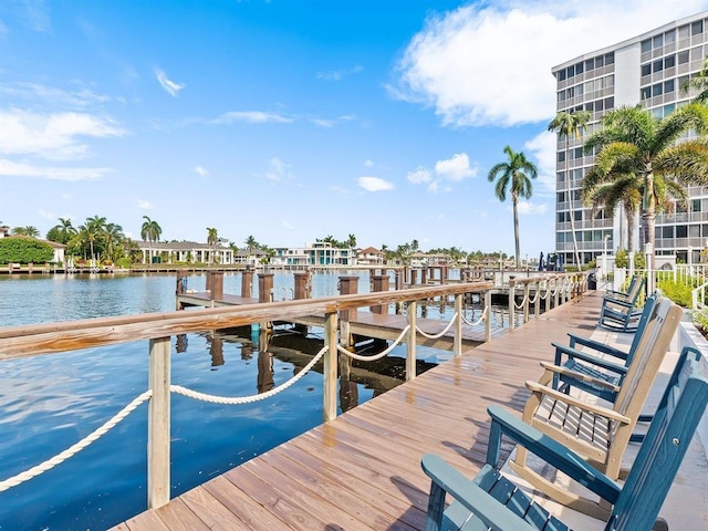 3310 S Ocean Blvd Unit 928D, Highland Beach, FL 33487 - dock with a water view