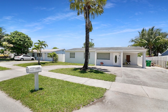 1395 SW 46 Th Ave, Fort Lauderdale, FL 33317 - ranch-style home featuring driveway and stucco siding