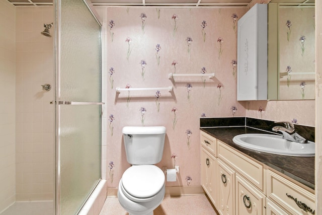 1900 S Kanner Hwy Unit 3-108, Stuart, FL 34994 - full bath with vanity and a stall shower