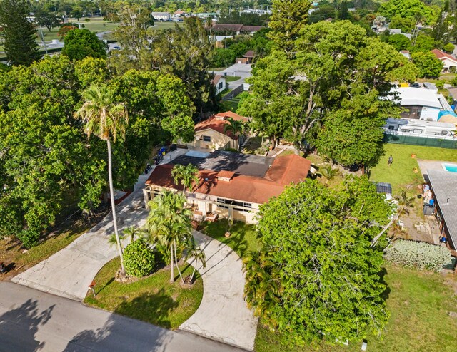 918 Grace Ave, Lake Worth, FL 33461 - bird's eye view of a tree filled landscape