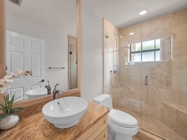 1598 SW 19th St, Boca Raton, FL 33486 - bathroom featuring a stall shower and vanity