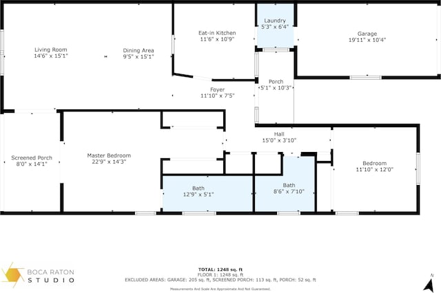18619 Breezy Palm Way, Boca Raton, FL 33496 - view of floor plan / room layout