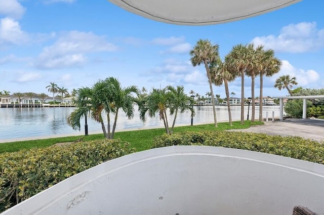 2200 S Ocean Blvd Unit 102, Delray Beach, FL 33483 - exterior space with a water view