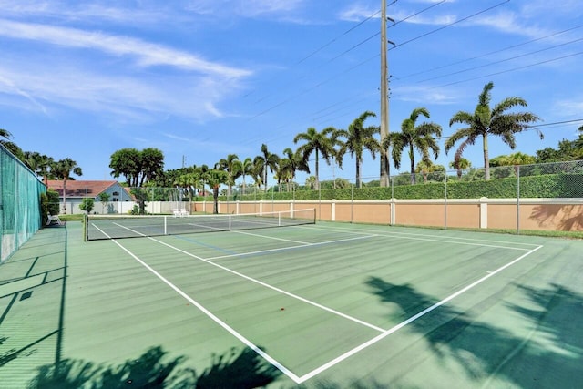 8140 Palm Gate Dr, Boynton Beach, FL 33436 - view of tennis court featuring community basketball court
