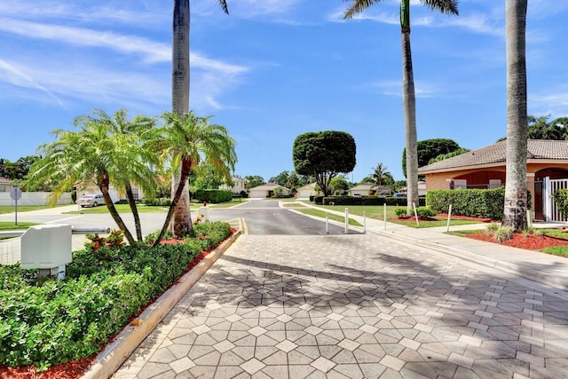 8140 Palm Gate Dr, Boynton Beach, FL 33436 - view of road featuring curbs and sidewalks