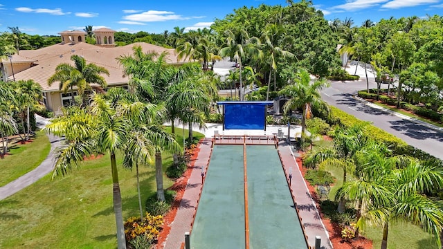 7052 Cataluna Cir, Delray Beach, FL 33446 - aerial view of a tree filled landscape