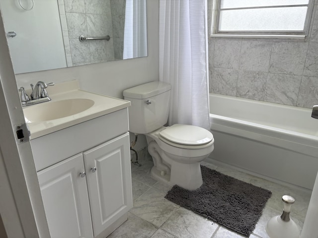 613 Fanshaw O Unit 613O, Boca Raton, FL 33434 - full bathroom featuring vanity and shower / bath combo with shower curtain