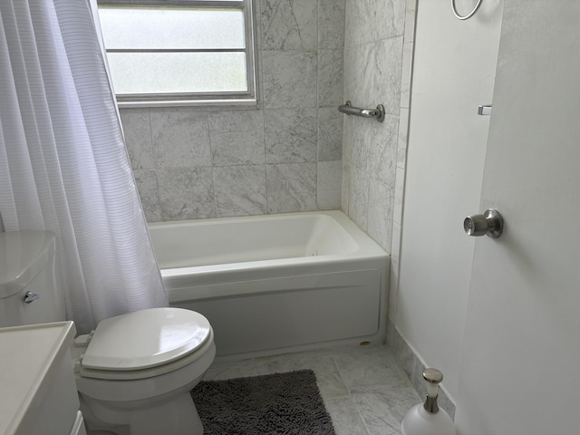 613 Fanshaw O Unit 613O, Boca Raton, FL 33434 - bathroom with shower / tub combo with curtain and vanity