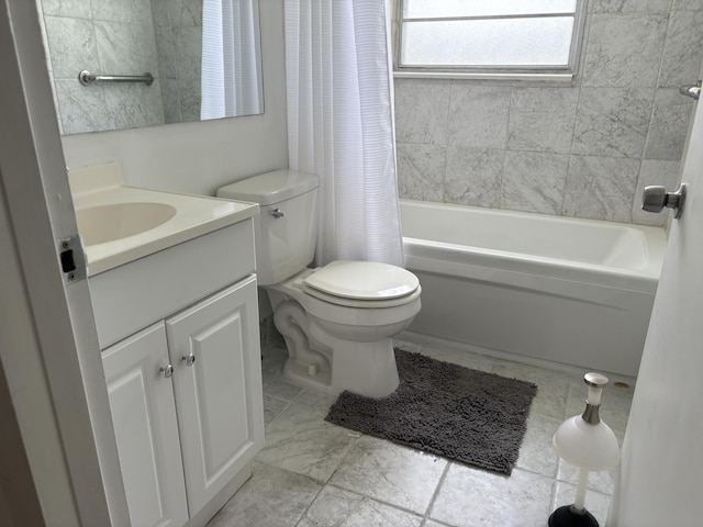 613 Fanshaw O Unit 613O, Boca Raton, FL 33434 - bathroom featuring vanity and shower / tub combo with curtain