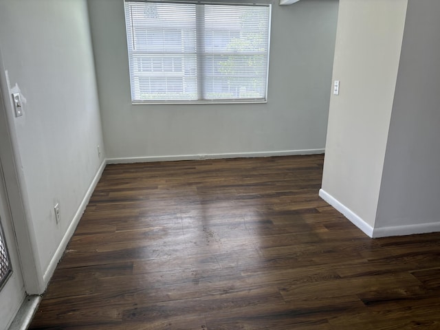 613 Fanshaw O Unit 613O, Boca Raton, FL 33434 - empty room with dark wood-type flooring