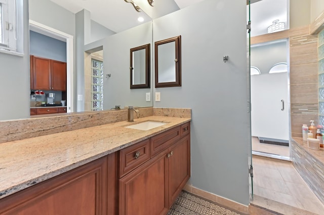 7486 Greenville Cir, Lake Worth, FL 33467 - full bathroom with vanity and baseboards