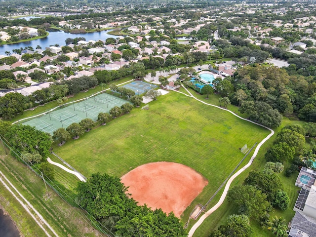 7486 Greenville Cir, Lake Worth, FL 33467 - aerial overview of property's location featuring a large body of water and nearby suburban area
