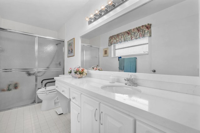 9976 Seacrest Cir Unit D, Boynton Beach, FL 33437 - full bathroom featuring vanity and an enclosed shower
