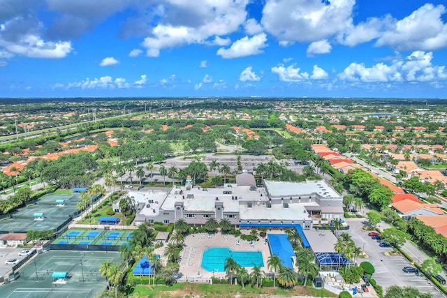 9976 Seacrest Cir Unit D, Boynton Beach, FL 33437 - aerial view of a pool