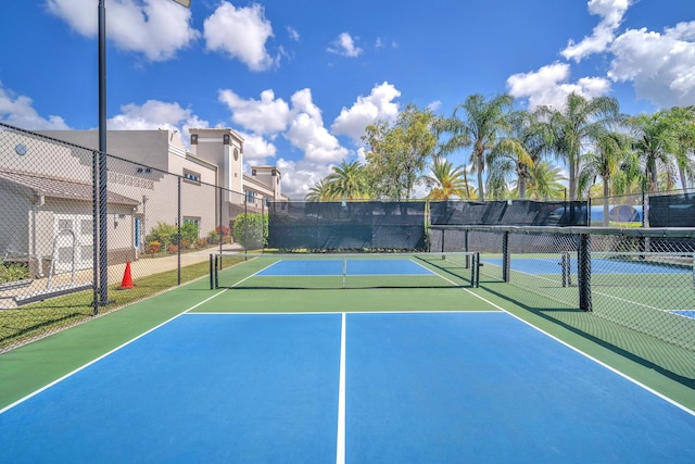 9976 Seacrest Cir Unit D, Boynton Beach, FL 33437 - view of tennis court featuring community basketball court