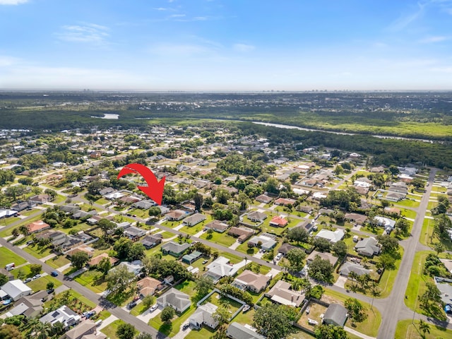 1633 SE Clearmont St, Port Saint Lucie, FL 34983 - aerial view of property's location with nearby suburban area