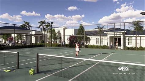 13984 Via Flora Unit B, Delray Beach, FL 33484 - view of tennis court featuring community basketball court