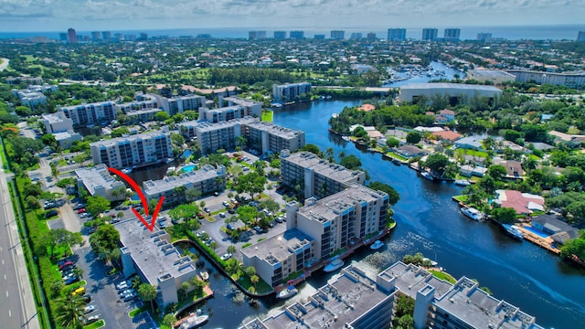 16 Royal Palm Way Unit 202, Boca Raton, FL 33432 - view of urban area featuring a large body of water