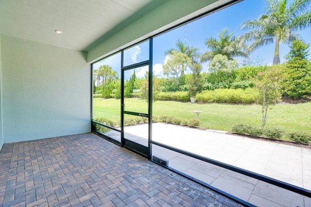 11687 SW Viridian Blvd, Port Saint Lucie, FL 34987 - view of unfurnished sunroom