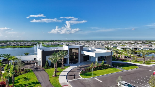 11687 SW Viridian Blvd, Port Saint Lucie, FL 34987 - aerial perspective of suburban area featuring a large body of water