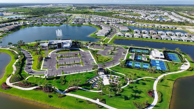 11687 SW Viridian Blvd, Port Saint Lucie, FL 34987 - aerial overview of property's location featuring a nearby body of water and nearby suburban area