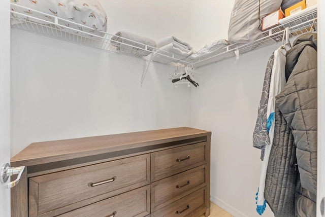 6161 Rancho Ln, West Palm Beach, FL 33415 - spacious closet featuring light wood-style flooring