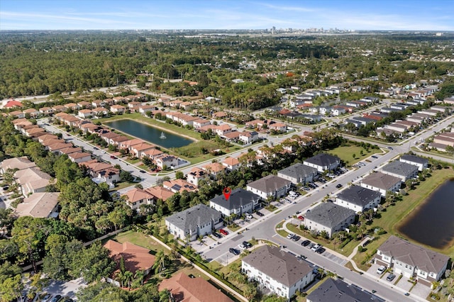 6161 Rancho Ln, West Palm Beach, FL 33415 - aerial view of property and surrounding area with nearby suburban area and a large body of water