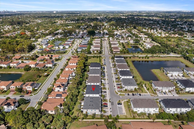 6161 Rancho Ln, West Palm Beach, FL 33415 - aerial view of property and surrounding area featuring a large body of water and nearby suburban area