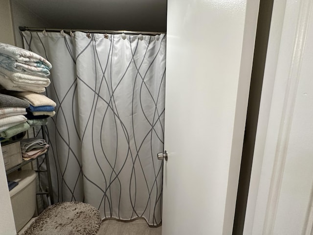 5807 Parkwalk Dr Unit 1124, Boynton Beach, FL 33472 - full bathroom with a shower with shower curtain and toilet