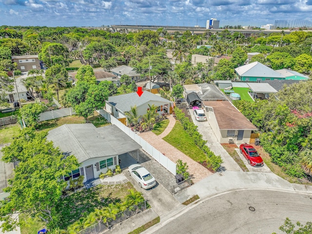 950 York St, West Palm Beach, FL 33401 - aerial view of residential area