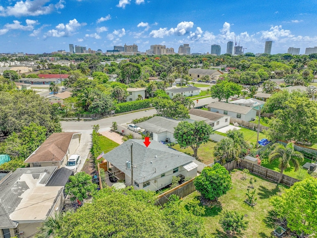 950 York St, West Palm Beach, FL 33401 - bird's eye view of city skyline
