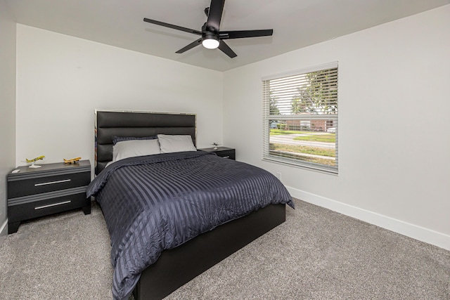 1518 Lee Ct, Lake Worth, FL 33461 - bedroom featuring carpet and a ceiling fan