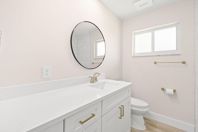 1522 Lance Rd, Jupiter, FL 33469 - bathroom featuring vanity and wood finished floors