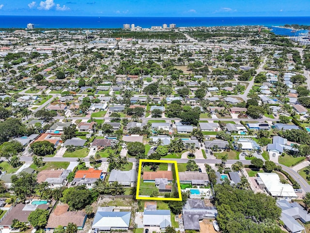 1522 Lance Rd, Jupiter, FL 33469 - view of property location featuring property boundaries highlighted and nearby suburban area