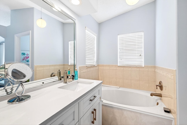 5086 Prairie Dunes Village Cir, Lake Worth, FL 33463 - bathroom featuring vanity and a bath