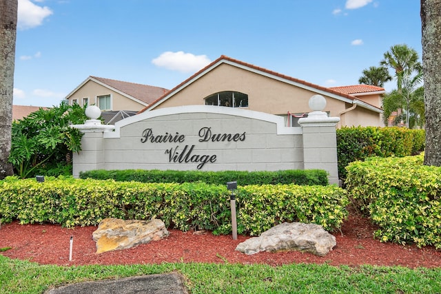 5086 Prairie Dunes Village Cir, Lake Worth, FL 33463 - view of community sign