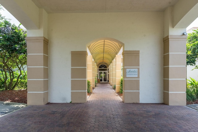 5086 Prairie Dunes Village Cir, Lake Worth, FL 33463 - view of exterior entry featuring stucco siding