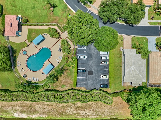 10889 Fillmore Dr, Boynton Beach, FL 33437 - bird's eye view of a pool