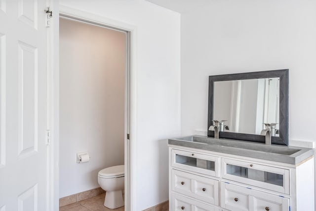15213 N 93rd St, The Acreage, FL 33412 - bathroom with vanity and tile patterned flooring
