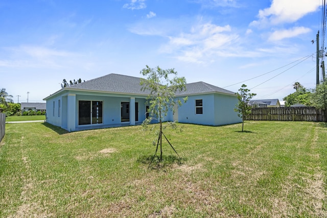 3257 SE Snow Rd, Port Saint Lucie, FL 34984 - rear view of property featuring stucco siding