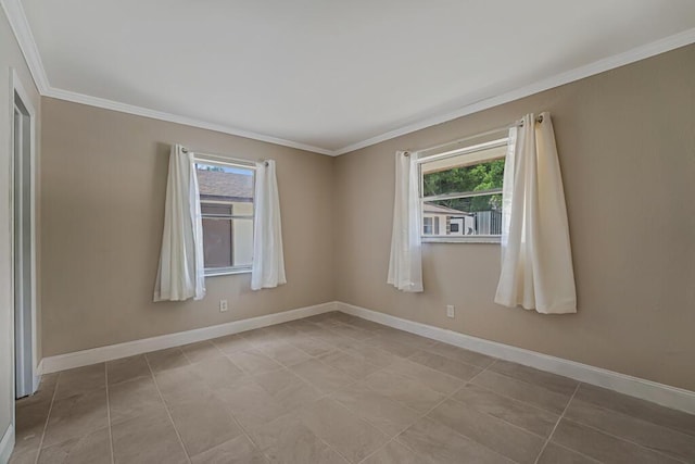 732 Neil Rd Unit 1-4, West Palm Beach, FL 33415 - unfurnished room featuring healthy amount of natural light and ornamental molding