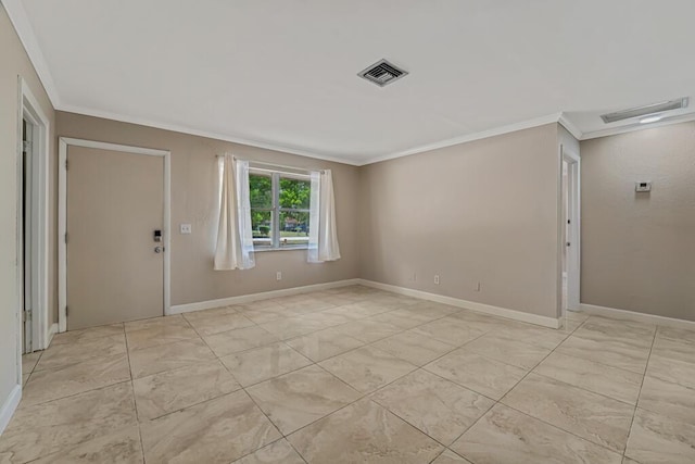 732 Neil Rd Unit 1-4, West Palm Beach, FL 33415 - foyer entrance featuring ornamental molding