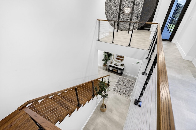 1807 NE 18th St, Fort Lauderdale, FL 33305 - stairs featuring baseboards