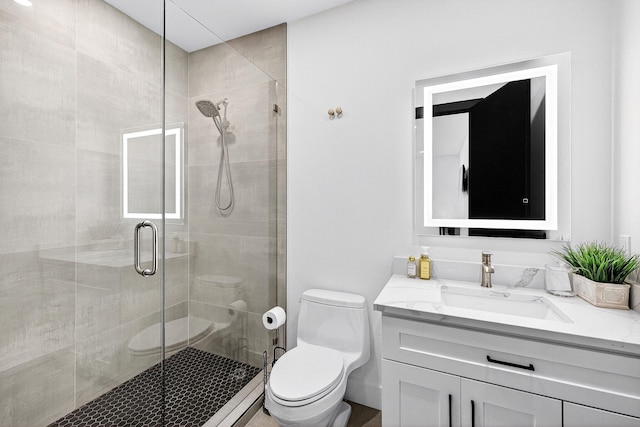 1807 NE 18th St, Fort Lauderdale, FL 33305 - full bath featuring vanity and a shower stall