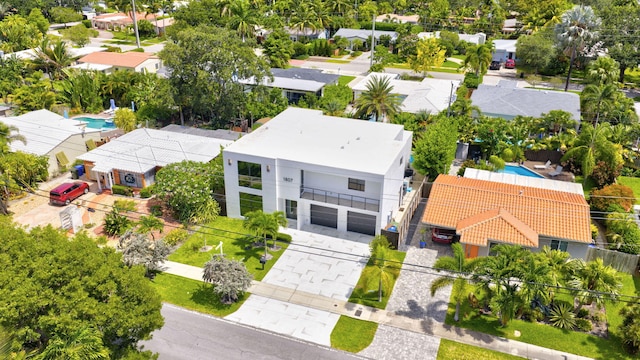 1807 NE 18th St, Fort Lauderdale, FL 33305 - aerial perspective of suburban area